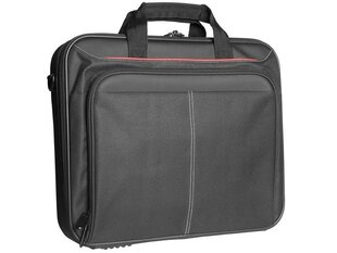 Сумка для компьютера Tracer TRATOR 43466 39.6 см (15.6") Briefcase Black цена и информация | Рюкзаки, сумки, чехлы для компьютеров | pigu.lt