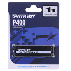 Patriot P400P1TBM28H kaina ir informacija | Vidiniai kietieji diskai (HDD, SSD, Hybrid) | pigu.lt
