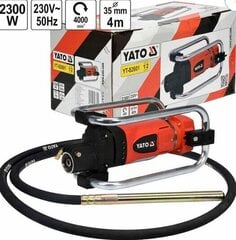 Giluminis betono vibratorius 2300W Yato (YT-82601) kaina ir informacija | Betono maišyklės | pigu.lt