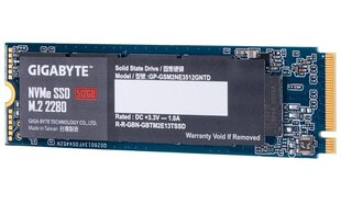 Drive Gigabyte GP-GSM2NE3512GNTD (512 GB ; M.2; PCIe NVMe 3.0 x4) цена и информация | Внутренние жёсткие диски (HDD, SSD, Hybrid) | pigu.lt