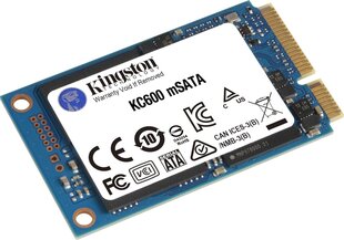 Kingston SKC600MS/256G цена и информация | Внутренние жёсткие диски (HDD, SSD, Hybrid) | pigu.lt