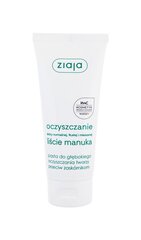 Giliai valanti kaukė Ziaja Manuka Tree Purifying deep cleansing peeling mask, 75 ml цена и информация | Маски для лица, патчи для глаз | pigu.lt