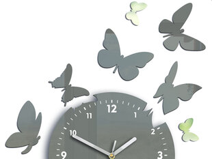 Sieninis laikrodis MotyleGray14Motyli цена и информация | Часы | pigu.lt