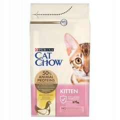 Purina Cat Chow su vištiena, 1,5 kg kaina ir informacija | Sausas maistas katėms | pigu.lt