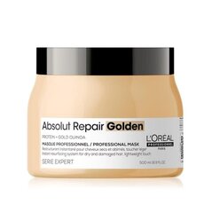 Капиллярная маска L'Oreal Professionnel Paris Absolut Repair Golden (500 мл) цена и информация | Средства для укрепления волос | pigu.lt