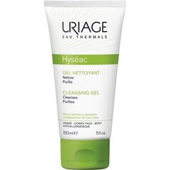 Veido valomasis gelis Uriage Hyseac Cleancing Gel 150 ml kaina ir informacija | Veido prausikliai, valikliai | pigu.lt