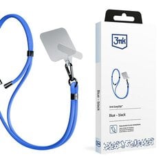 3MK EasyClip Blue (black) Smycz do telefonu kaina ir informacija | Telefono laikikliai | pigu.lt