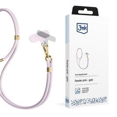 3MK EasyClip Elite Powder Pink (gold) smycz do telefonu kaina ir informacija | Telefono laikikliai | pigu.lt