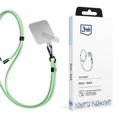 3MK EasyClip Green (black) Smycz do telefonu kaina ir informacija | Telefono laikikliai | pigu.lt