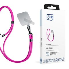 3MK EasyClip Pink (black) Smycz do telefonu kaina ir informacija | Telefono laikikliai | pigu.lt