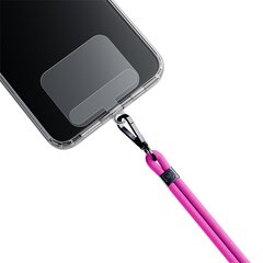 3MK EasyClip Pink (black) Smycz do telefonu kaina ir informacija | Telefono laikikliai | pigu.lt