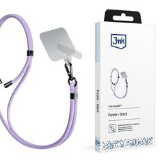 3MK EasyClip Purple (black) smycz do telefonu цена и информация | Держатели для телефонов | pigu.lt