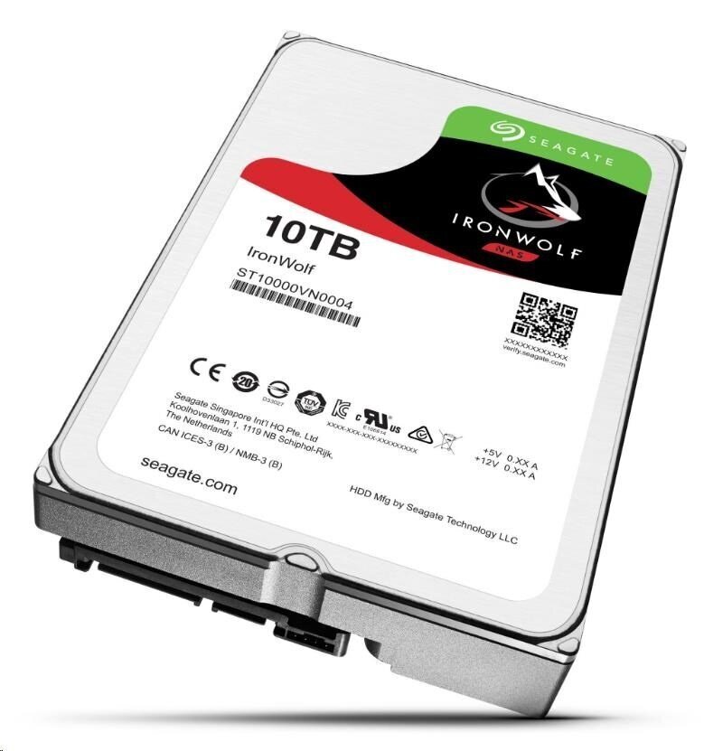 Seagate ST10000VN0008 kaina ir informacija | Vidiniai kietieji diskai (HDD, SSD, Hybrid) | pigu.lt