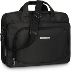 Nešiojamojo kompiuterio verslo krepšys 15,6", juodas portfelis per petį Zagatto kaina ir informacija | Krepšiai, kuprinės, dėklai kompiuteriams | pigu.lt