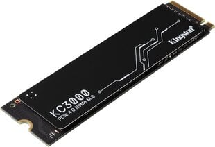 SSD|KINGSTON|KC3000|512GB|M.2|NVMe|3D TLC|Write speed 3900 MBytes/sec|Read speed 7000 MBytes/sec|TBW 400 TB|MTBF 1800000 hours|SKC3000S/512G kaina ir informacija | Vidiniai kietieji diskai (HDD, SSD, Hybrid) | pigu.lt