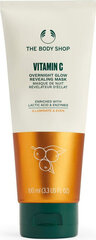 Маска для лица The Body Shop Moisturizing Overnight Mask с витамином С, 100 мл цена и информация | Маски для лица, патчи для глаз | pigu.lt