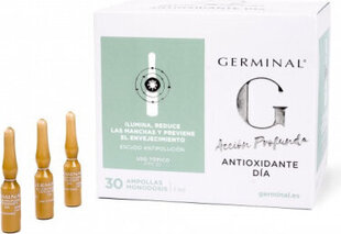 Veido ampulės Germinal Deep Action Antioxidant, 30x1 ml kaina ir informacija | Veido aliejai, serumai | pigu.lt