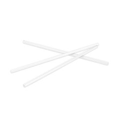 Многоразовые соломинки Algon Чёрный Пластик 22 cm 25 штук цена и информация | Кухонная утварь | pigu.lt