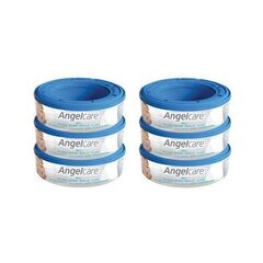 Картриджи для контейнера для подгузников Angelcare 6 шт. цена и информация | Подгузники | pigu.lt