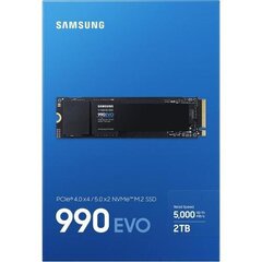 Samsung 990 Evo MZ-V9E2T0BW kaina ir informacija | Vidiniai kietieji diskai (HDD, SSD, Hybrid) | pigu.lt