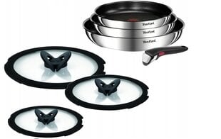 Tefal keptuvių rinkinys Ingenio Emotion L897S374, 7 dalys цена и информация | Cковородки | pigu.lt