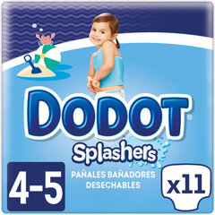 Dodot Splashers T-4 11vnt kaina ir informacija | Sauskelnės | pigu.lt