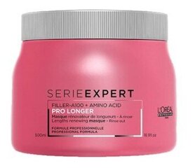 Plaukų kaukė L´Oreal Professionnel Serie Expert Pro Longer 500 ml kaina ir informacija | Priemonės plaukų stiprinimui | pigu.lt