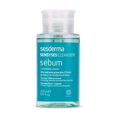 Liposominis valiklis Sesderma Sensyses Sebum, 200 ml kaina ir informacija | Veido prausikliai, valikliai | pigu.lt