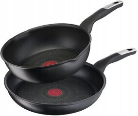 Tefal keptuvių rinkinys Unlimited G2550772 G2557572, 22/30 cm, 2 vnt. kaina ir informacija | Keptuvės | pigu.lt