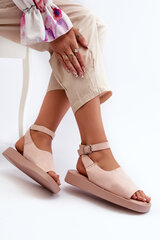 Comfortable Women's Platform Sandals Pink Rubie 31964-21 цена и информация | Босоножки женские | pigu.lt