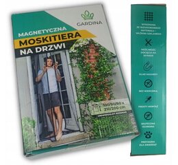 Magnetinis tinklelis nuo uodų durims, 100x210 cm kaina ir informacija | Tinkleliai nuo vabzdžių | pigu.lt