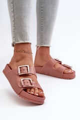 Women's Smooth Slides ZAXY HH285156 Dirty Pink 31981-78 цена и информация | Женские тапочки | pigu.lt