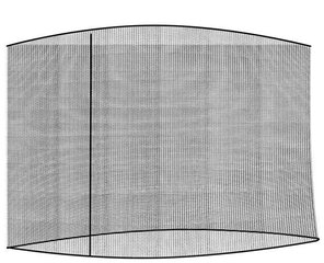 Sodo skėtinis tinklelis nuo uodų 3,5m - juodas цена и информация | Москитные сетки | pigu.lt
