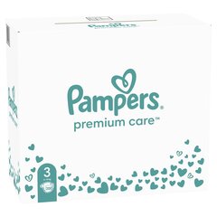 Подгузники PAMPERS Premium Care Monthly Pack, размер 3, 6-10 кг, 200 шт. цена и информация | Подгузники | pigu.lt