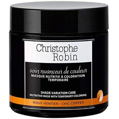 Капиллярная маска Christophe Robin Soin Nuan Chic Copper, полуперманентное окрашивание, 250 мл цена и информация | Средства для укрепления волос | pigu.lt