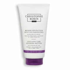 Лосьон для волос Christophe Robin Luscious Curl Butter, 150 мл цена и информация | Средства для укрепления волос | pigu.lt