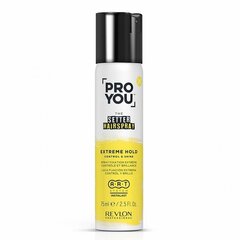 Plaukų lakas Revlon Setter Hairspray Extrem Hold, 75 ml kaina ir informacija | Plaukų formavimo priemonės | pigu.lt