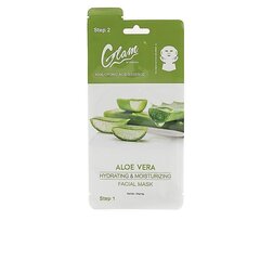 Veido kaukė Glam Of Sweden Aloe Vera, 1 vnt. kaina ir informacija | Veido kaukės, paakių kaukės | pigu.lt