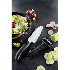 Kyocera keraminis Santoku peilis kaina ir informacija | Peiliai ir jų priedai | pigu.lt