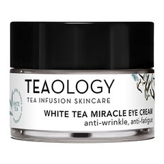 Антивозрастной крем для области вокруг глаз Teaology Белый чай (15 ml) цена и информация | Сыворотки, кремы для век | pigu.lt