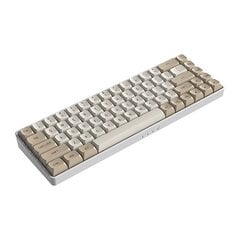 Mechaninė Klaviatūrą Darkflash GD 68 (Laidinė, 2.4Ghz bevielė) Milky Brown / Yellow Keyboard kaina ir informacija | Klaviatūros | pigu.lt