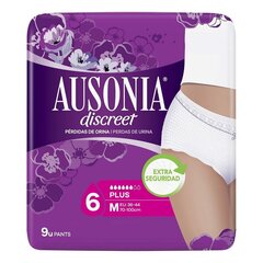 Įklotai nuo pratekėjimo Ausonia Discreet Boutique, 9 vnt kaina ir informacija | Tamponai, higieniniai paketai, įklotai | pigu.lt