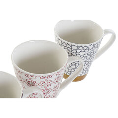 Кружка Mug DKD Home Decor, 460 мл, 3 шт. цена и информация | Стаканы, фужеры, кувшины | pigu.lt