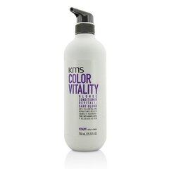 Plaukų kondicionierius šviesiems ir šviesintiems plaukams Kms California Color Vitality, 750 ml kaina ir informacija | Balzamai, kondicionieriai | pigu.lt