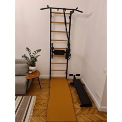 Gimnastikos čiužinys BenchK, rudas, 180 x 60 cm kaina ir informacija | Kilimėliai sportui | pigu.lt