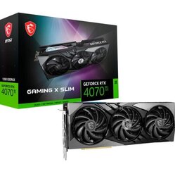 MSI GeForce RTX 4070 Ti Gaming X Slim 12G (V513-250R) цена и информация | Видеокарты (GPU) | pigu.lt