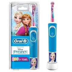 Oral-B D100 Vitality Kids Frozen kaina ir informacija | Elektriniai dantų šepetėliai | pigu.lt