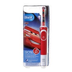 Oral-B Vitality 100 Kids Cars kaina ir informacija | Elektriniai dantų šepetėliai | pigu.lt