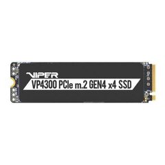 SSD|PATRIOT|Viper VP4300|2TB|M.2|PCIE|NVMe|Скорость записи 6800 МБайт/с|Скорость чтения 7400 МБайт/с|ТБВ 2000 ТБ|VP4300-2TBM28H цена и информация | Внутренние жёсткие диски (HDD, SSD, Hybrid) | pigu.lt