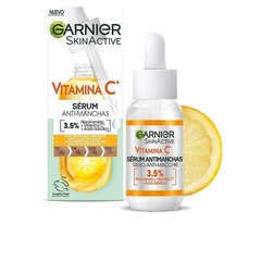 Сыворотка против пятен Garnier Skinactive Витамин C цена и информация | Сыворотки для лица, масла | pigu.lt